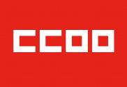 Bandera de CCOO roja