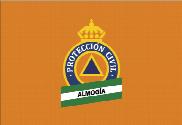 Bandera de Protección Civil Almogía