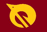 Bandera de Yakage, Okayama