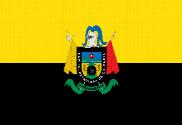 Bandera de Barrancabermeja con escudo