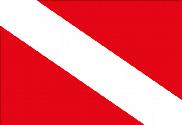 Bandera de Submarinista sumergido