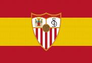 Bandera de España Sevilla personalizada