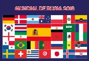 Bandera de Rusia 2018 paises