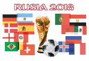 Bandera de Rusia 2018 copa