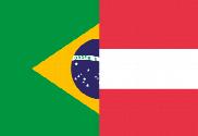 Bandera de Brasil Austria