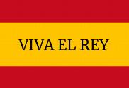 Bandera de España Viva el Rey 2