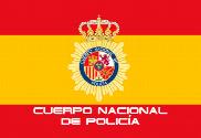 Bandera de Policía Nacional España
