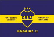 Bandera de Boca Juniors exterior