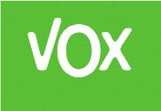 Bandera de VOX verde