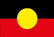 Bandera de Aborígenes de Australia
