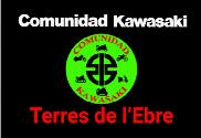 Bandera de Comunidad Kawasaki Terres de l'Ebre