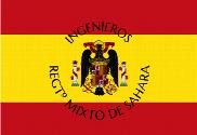Bandera de Ingenieros Regimiento mixto de Sahara