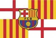 Bandera de Barcelona personalizada