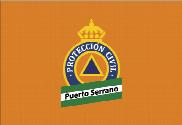 Bandera de Protección Civil Puerto Serrano