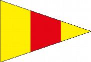 Bandera de Náuticas número 0 CIS