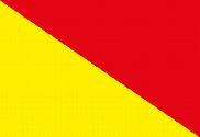 Bandera de Abecedario Náutico CIS - O Oscar