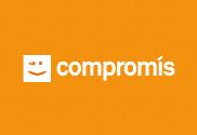 Bandera de Compromis naranja