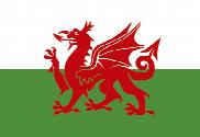 Bandera de Wales Golf Madrid Personalizada