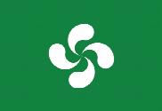 Bandera de Euskadi Lauburu