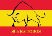 Bandera de España Si Toros