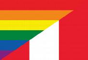 Bandera de LGTBI Peruana