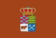 Bandera de Degaña marrón