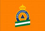 Bandera de Protección Civil Andalucía