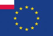 Bandera de Europa  Polonia