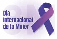 Bandera de Dia internacional de la mujer 