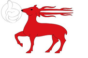 Bandera de Savallà del Comtat