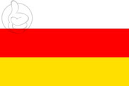 Bandera de Osetia