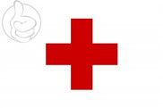 Bandera de Cruz roja