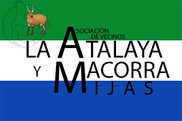 Bandera de AA.VV La Atalaya y Macorra