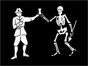 Bandera de Pirata de Bartholomew Roberts