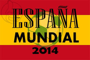 Bandera de España Mundial 2014