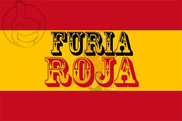 Bandera de Furia Roja