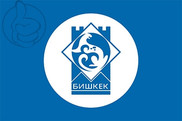 Bandera de Biskek