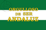 Bandera de Orgulloso de ser andaluz