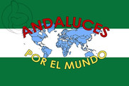 Bandera de Andaluces por el mundo