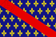 Bandera de Bourbonnais