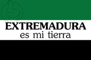 Bandera de Extremadura es mi tierra
