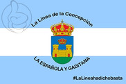 Bandera de La Línea de la Concepción Personalizada