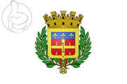 Bandera de Blasón Le Mans (Sarthe)