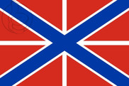 Bandera de Pabellón de Proa Armada Rusa