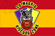 Bandera de España personalizada cd madrid