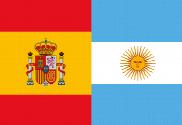 Bandera de España Argentina
