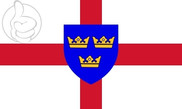 Bandera de Anglia Oriental
