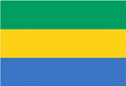 Bandera de Gabón