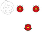 Bandera de Rosas (Gerona)