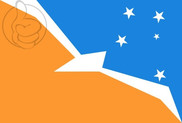 Bandera de Tierra del Fuego, Antártida e Islas del Atlántico Sur